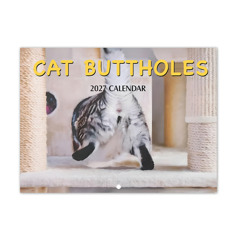 ✨Cat Buttholes 2027 Wall Calendar 😹