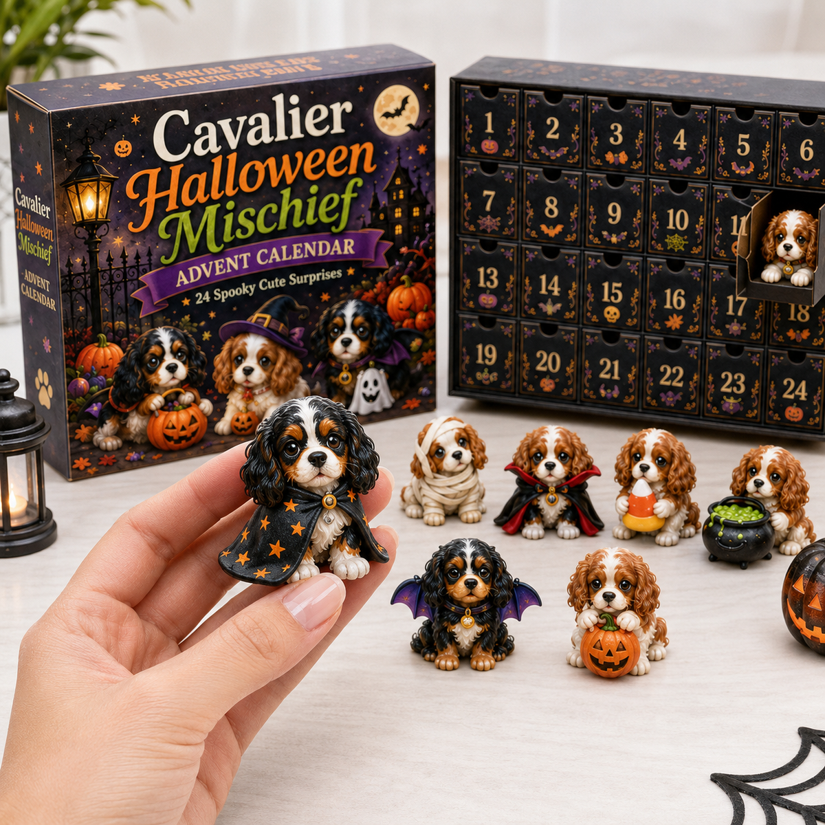 ⏰Limited Stock 50% OFF -🐶 24 Days of Cavalier Christmas Advent Calendar 2026 – 24 Collectible Cavalier Surprises
