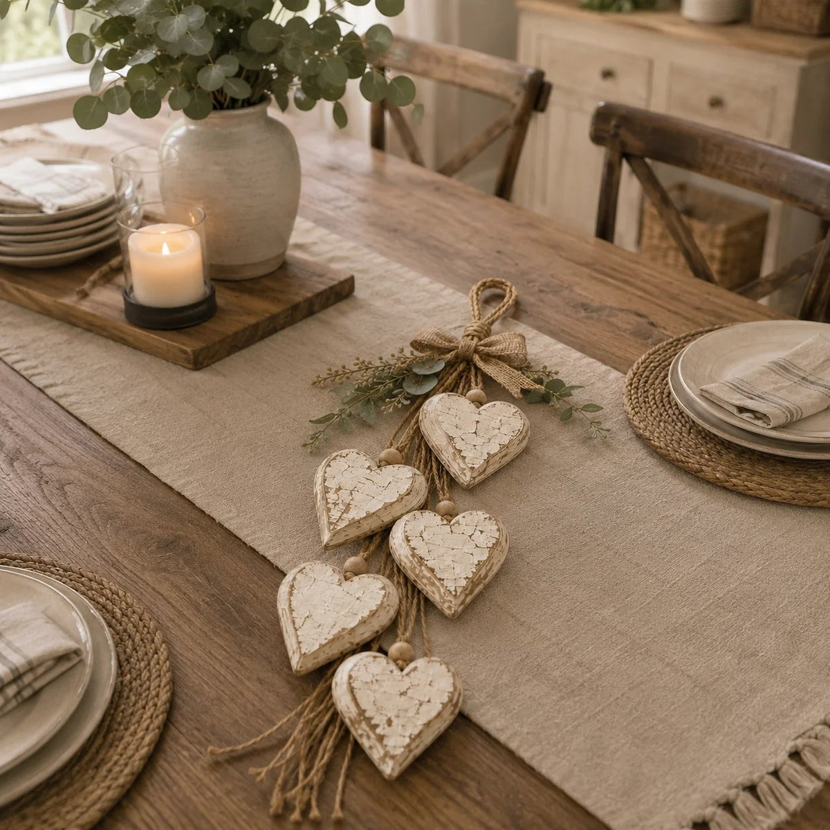🔥HOT SALE🔥🍂🤎Hanging Heart Wall Decor