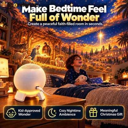 ✝️🌌 5D Nativity Starry Sky Projector | Bring Bethlehem Across Your Walls & Ceiling This Christmas ✨