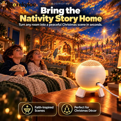 ✝️🌌 5D Nativity Starry Sky Projector | Bring Bethlehem Across Your Walls & Ceiling This Christmas ✨