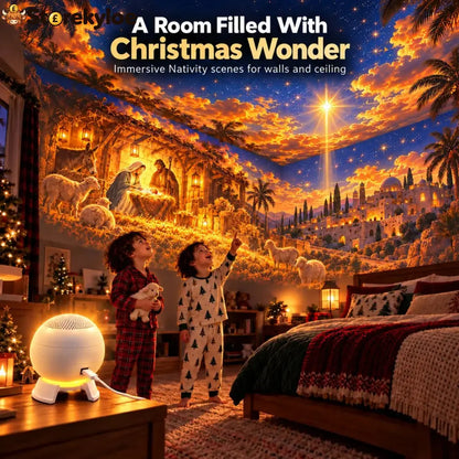 ✝️🌌 5D Nativity Starry Sky Projector | Bring Bethlehem Across Your Walls & Ceiling This Christmas ✨