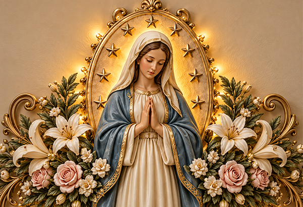 Mary Sculpture
