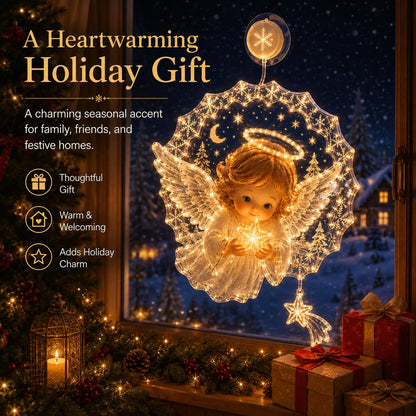 ✨⏳ Last Day 49% OFF – 🎄Lighted Christmas Window Decoration with Suction Cup | Warm LED Window Light with Double-Layer Design & Multiple Festive Styles ✨