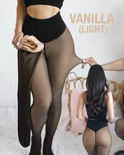 ❄️One-Seam Shaping Fleece Leggings✨✨Stay Warm.Look Snatched💕