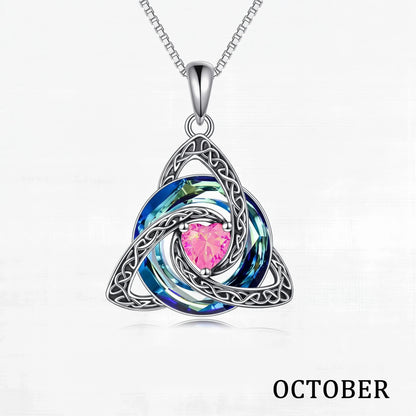 ♾️💖Birthstone Celtic Knot Necklace for Women