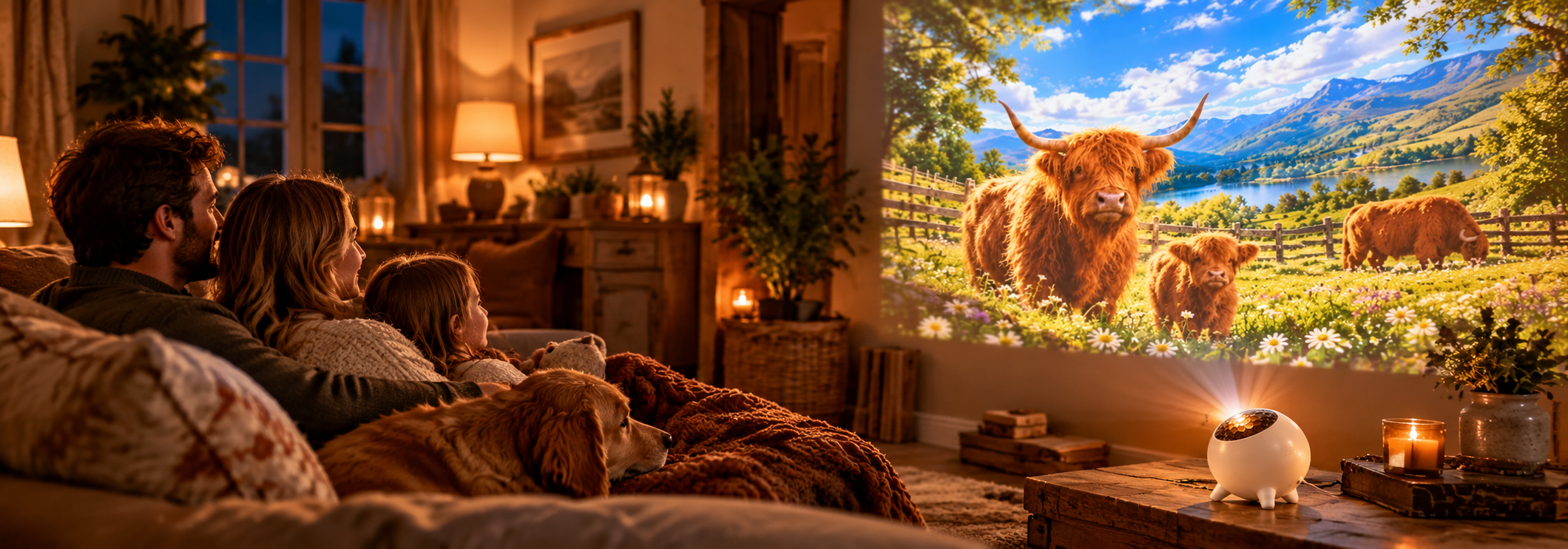 A Wall Full of Cosy Countryside