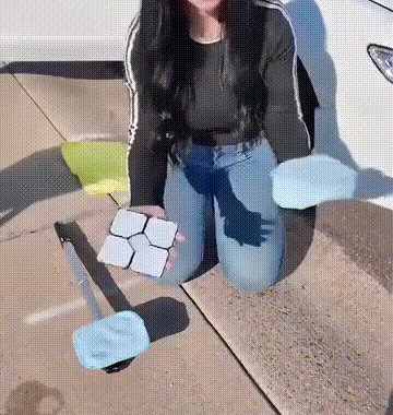 🚗 Dual Magnetic Car Window Cleaner Clean Both Sides. One Simple Move. ✨
