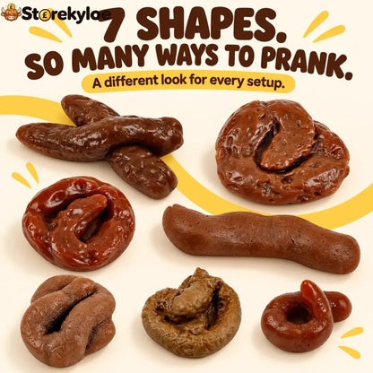 🔥🔥🔥😂😂😂7 Pcs Fake Poop Realistic Prank Poop