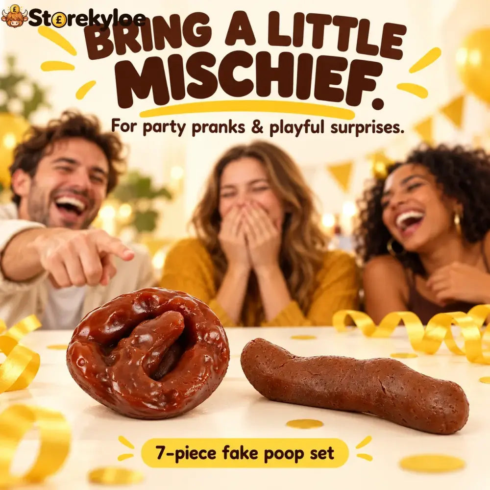 🔥🔥🔥😂😂😂7 Pcs Fake Poop Realistic Prank Poop