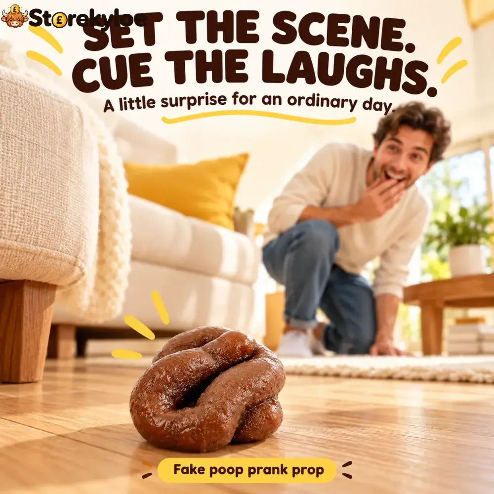 😂7 Pcs Fake Poop Realistic Prank Poop🥳