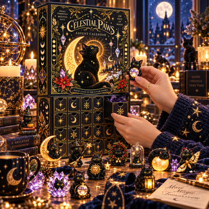 🐈‍⬛🌙 Celestial Paws Advent Calendar – 24 Days of Black Cat Magic