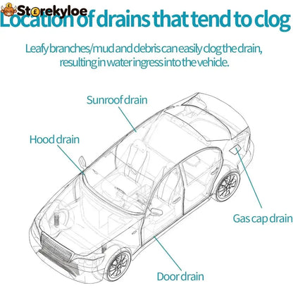 78-Inch Car Sunroof Drain Cleaning Tool - Buy 1