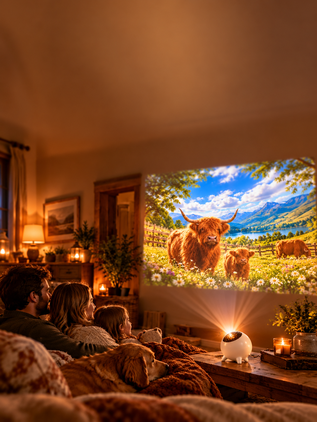 A Wall Full of Cosy Countryside