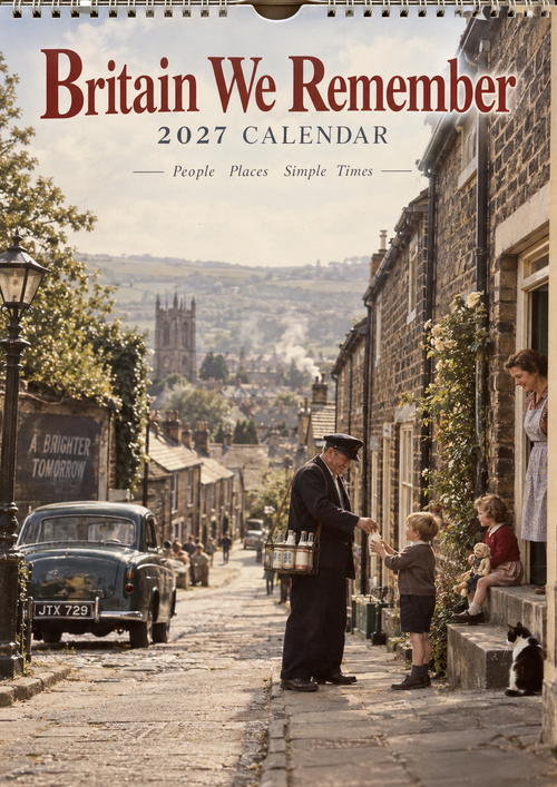 Britain We Remember 2027 Wall Calendar – A Nostalgic Journey Through 60s & 70s British Life