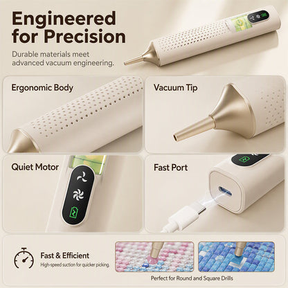 💎 Limited‑time 50% Off! ✨ Rechargeable Electric Diamond Pen – Precise, Comfortable, Time‑saving