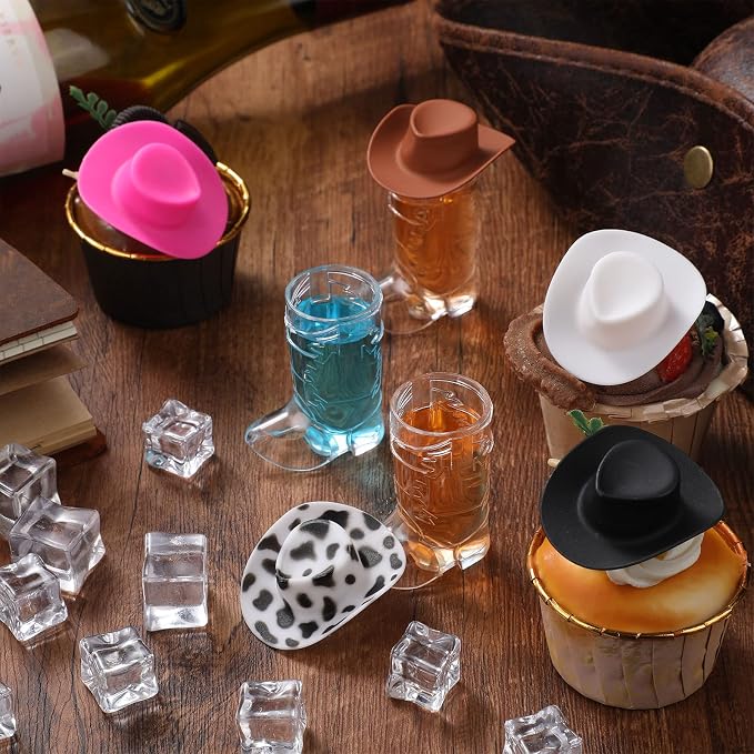 🤠Mini Hat & Boot Shot Glasses Set🎉