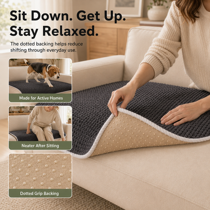 🛋️ Removable Sofa Cover – Washable Non-Slip Couch Protector 🐾