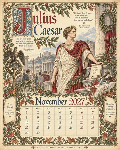 Legends Of Britain 2027 Wall Calendar – Folk Tales, Monsters & Old Stories