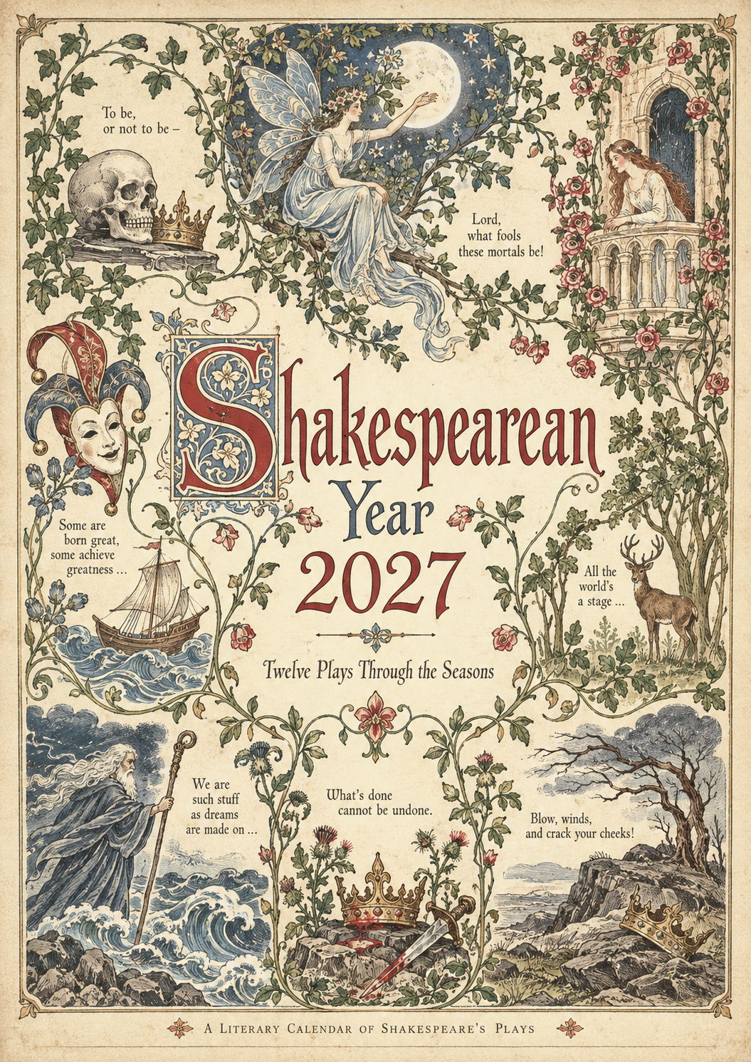Legends Of Britain 2027 Wall Calendar – Folk Tales, Monsters & Old Stories