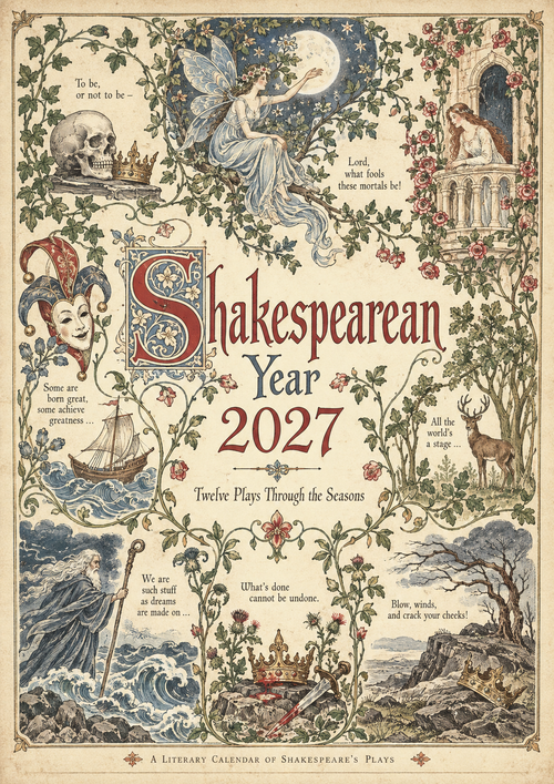 Legends Of Britain 2027 Wall Calendar – Folk Tales, Monsters & Old Stories