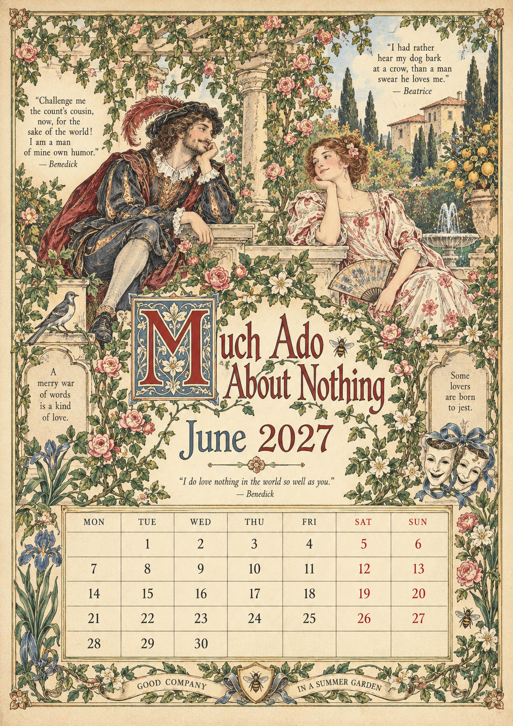 Legends Of Britain 2027 Wall Calendar – Folk Tales, Monsters & Old Stories