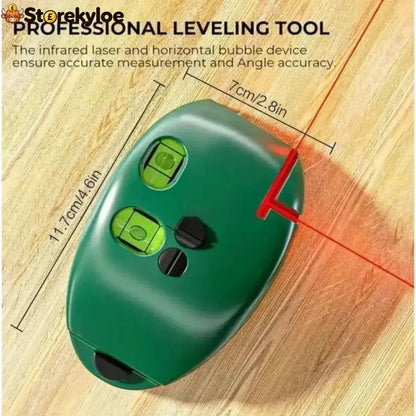 90° Red Laser Level – 20m Self-leveling Line Laser For Construction & Diy