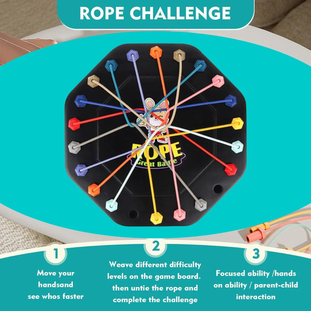 🔥Rope Untangling Puzzle Game