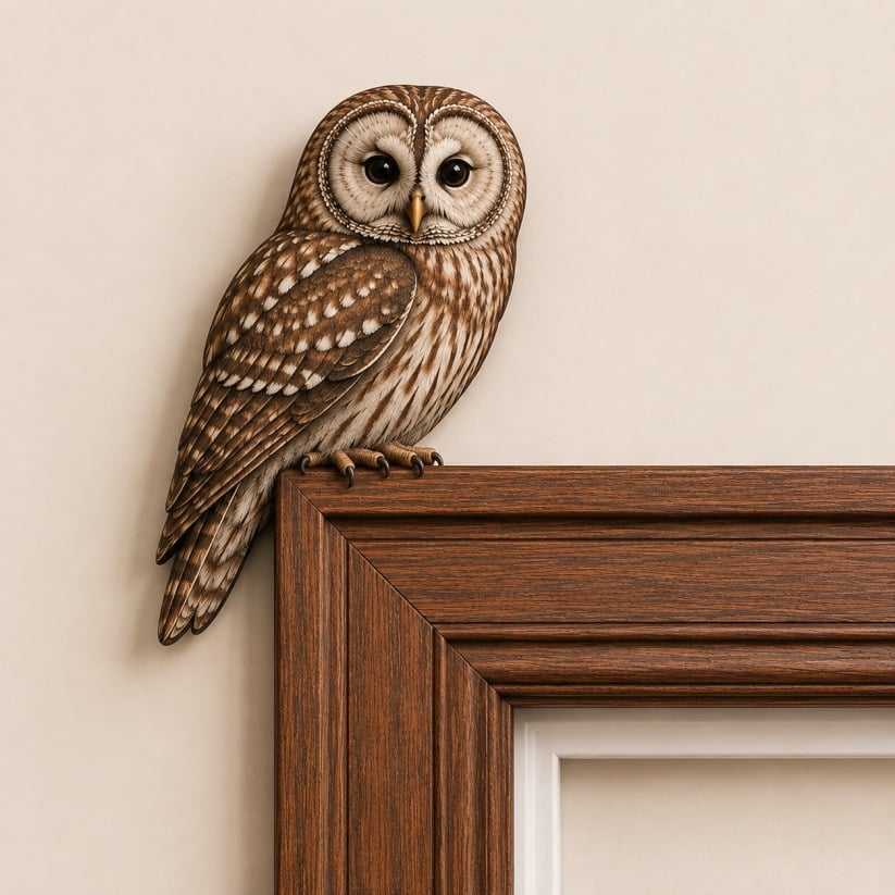 ⏰LAST DAY 50% OFF 🐦🌿 3D Woodland Bird Door Topper | Nature-Inspired Door Frame Decor For Cozy Homes