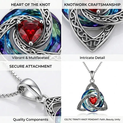 ♾️💖Birthstone Celtic Knot Necklace for Women