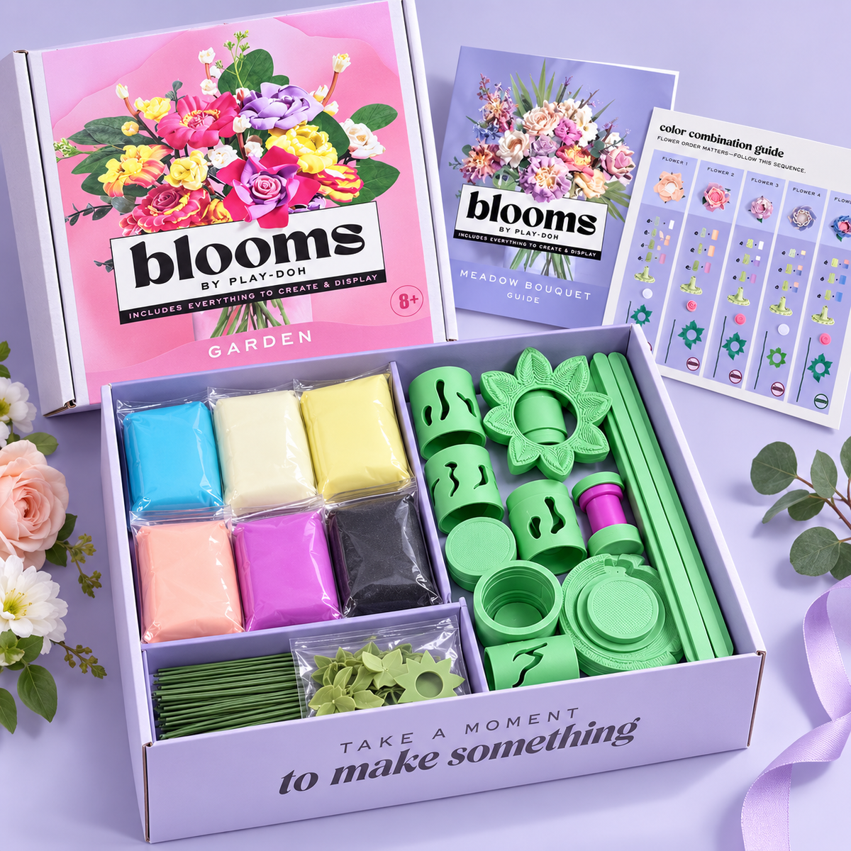 🌸 DIY Blooming Flower Craft Kit Turn Simple Modelling Clay Into Flowers You’ll Actually Want to Display
