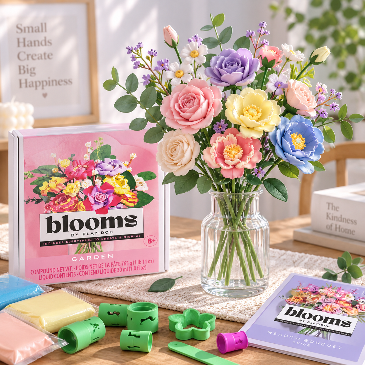 🌸 DIY Blooming Flower Craft Kit Turn Simple Modelling Clay Into Flowers You’ll Actually Want to Display