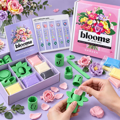 🌸 DIY Blooming Flower Craft Kit Turn Simple Modelling Clay Into Flowers You’ll Actually Want to Display