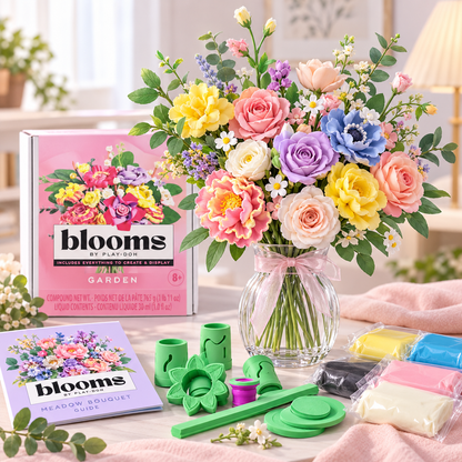 🌸 DIY Blooming Flower Craft Kit Turn Simple Modelling Clay Into Flowers You’ll Actually Want to Display