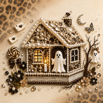 DIY Pearl Art - 👻Rural Ghost