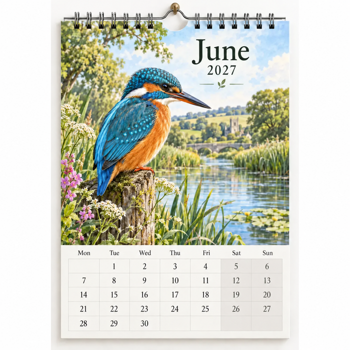 🐦 June — Kingfisher
