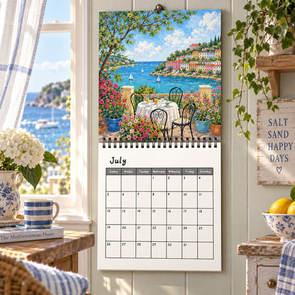 2027 Paris Scenery Wall Calendar | Romantic City Landscape Monthly Planner