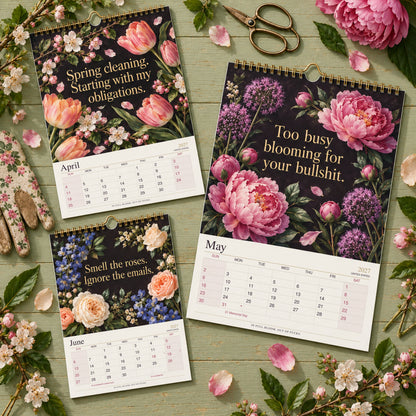 2027 • FLORAL & HONEST • IN FULL BLOOM
