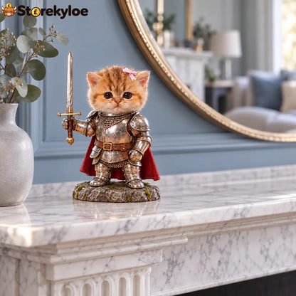 A Brave Little Knight. A Very Soft Heart.