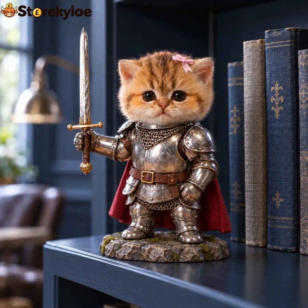 A Brave Little Knight. A Very Soft Heart.