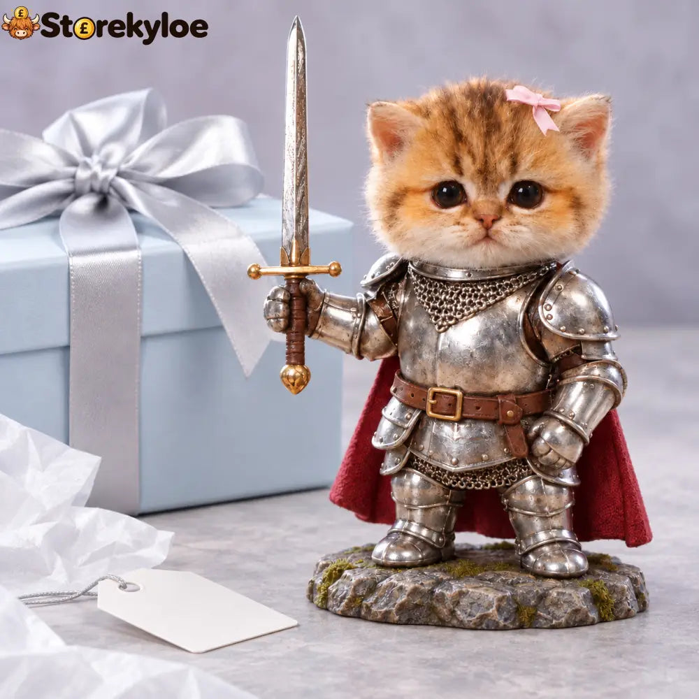 A Brave Little Knight. A Very Soft Heart.