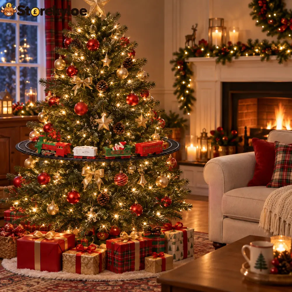 🎄 A Little Christmas Train. A Rather Special Christmas Tree.
