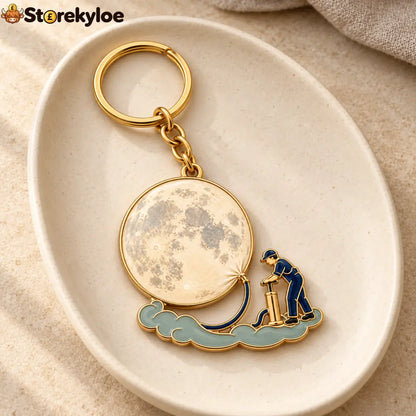 A Little More Moon Keyring Even The Moon Needs A Little Help Sometimes 🌙 - 1 PC