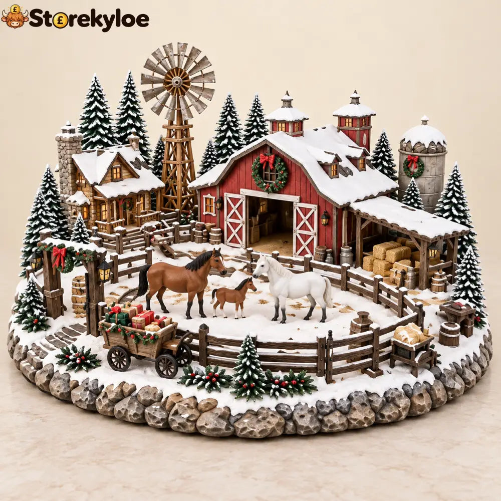 A Little Stable. A Whole Lot of Christmas.