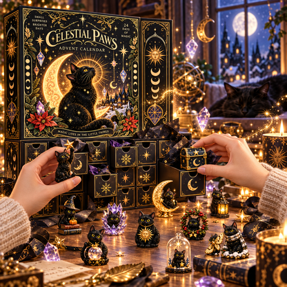 🐈‍⬛🌙 Celestial Paws Advent Calendar – 24 Days of Black Cat Magic