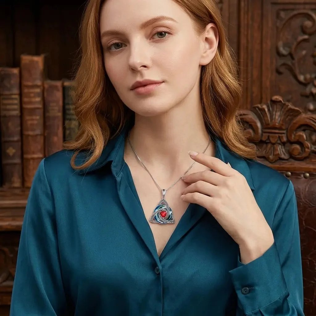 ♾️💖Birthstone Celtic Knot Necklace for Women