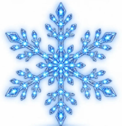 ⏳ Last Day 50% OFF – ❄️ LED Snowflake Wall Lights ✨