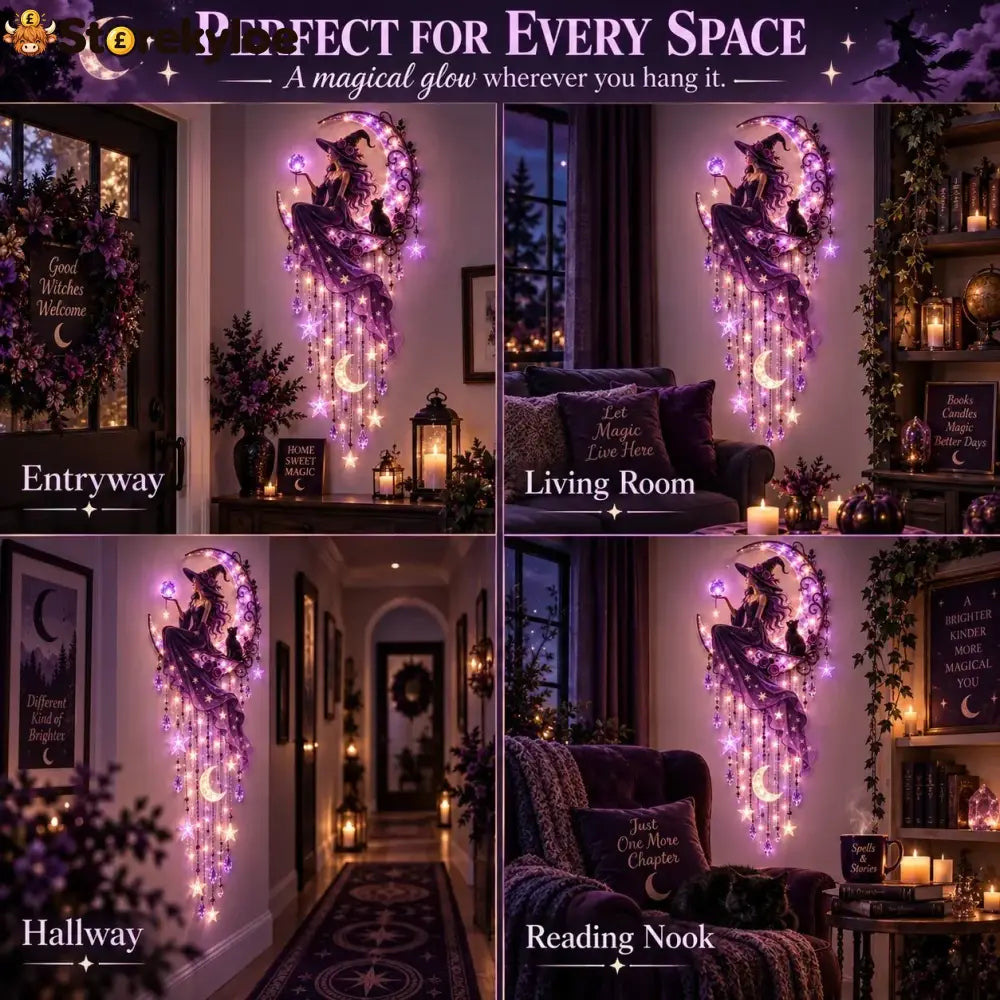 🌙✨ Add A Touch Of Witchy Magic To Any Empty Wall.