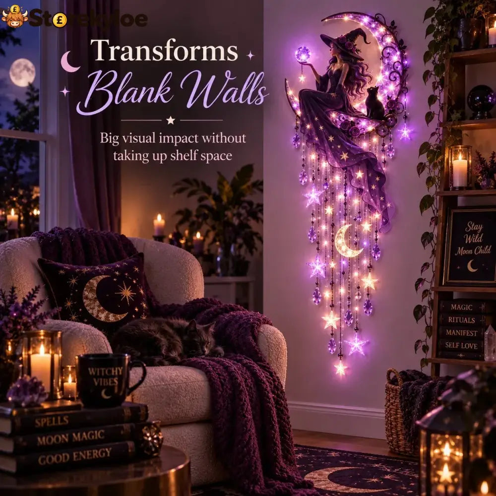 🌙✨ Add A Touch Of Witchy Magic To Any Empty Wall.
