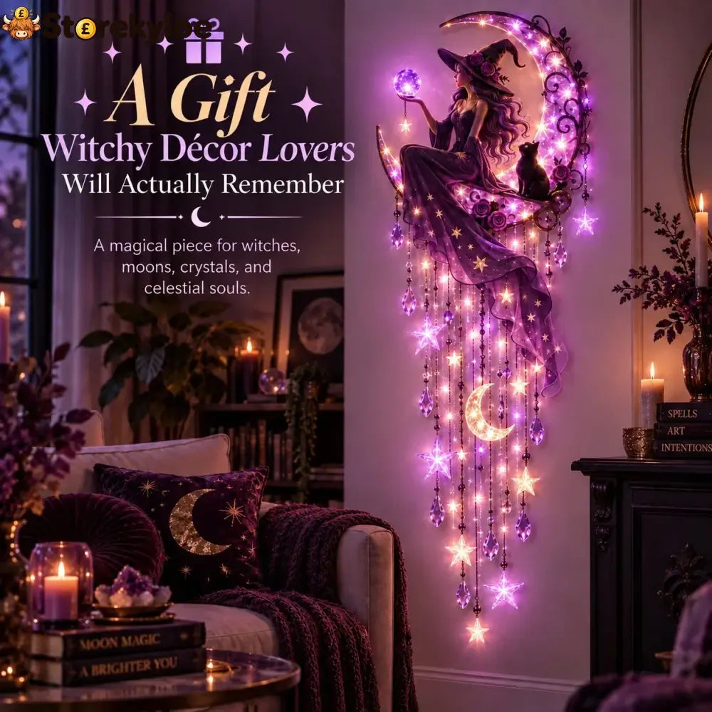 🌙✨ Add A Touch Of Witchy Magic To Any Empty Wall.